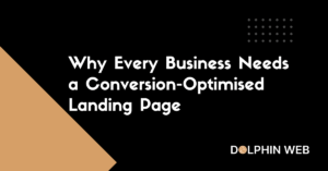conversion-optimised landing page