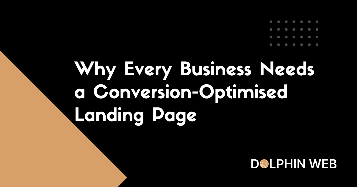 conversion-optimised landing page